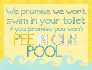 pool toilet