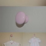 Clothes + Hardware = Art for Nursery Walls