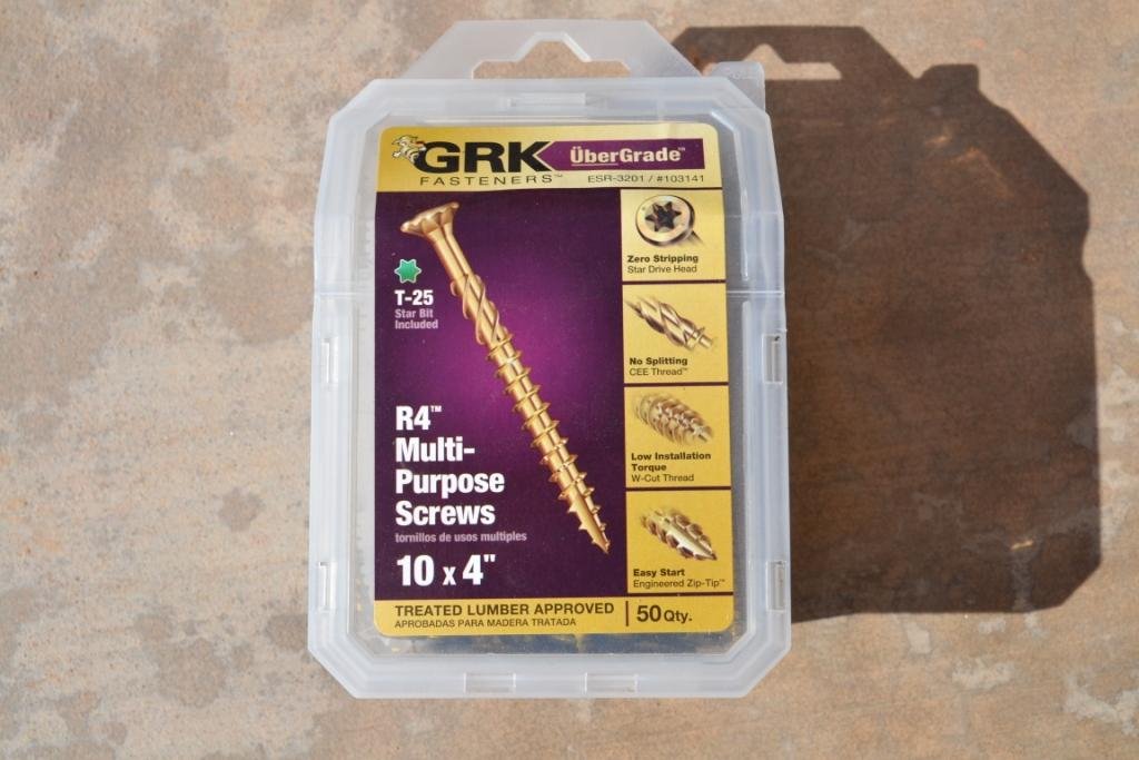 how to build a tree house 4 inch screws
