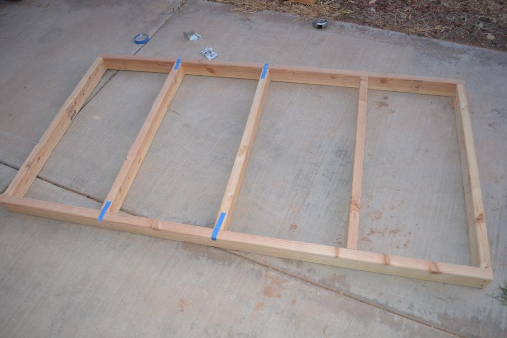 how to build a tree house frame