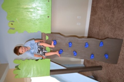DIY Rock Climbing Wall
