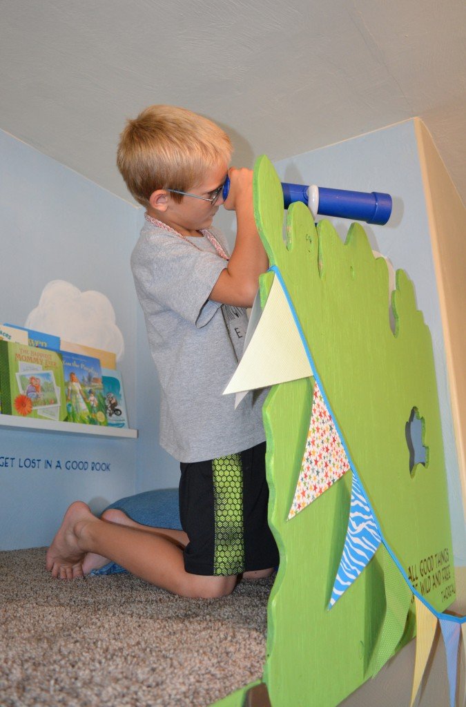 indoor tree house exploring
