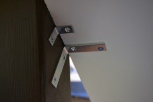 how to build a slide connected to support beam