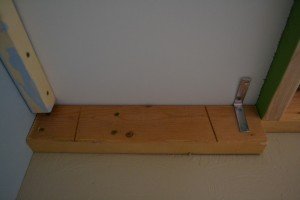 how to build a slide underside support 2x4