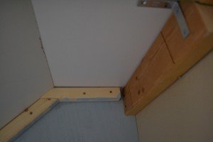 how to build a slide underside support beams