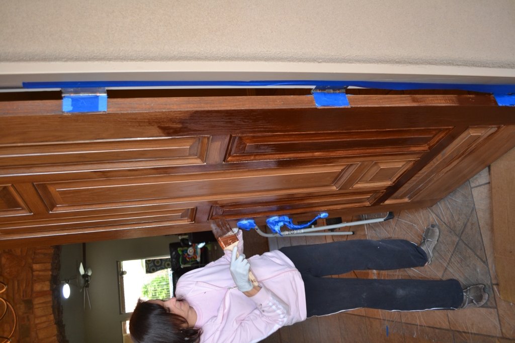 how to paint your front door and like it painting 2