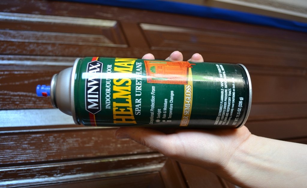 how to paint your front door and like it spray urathane