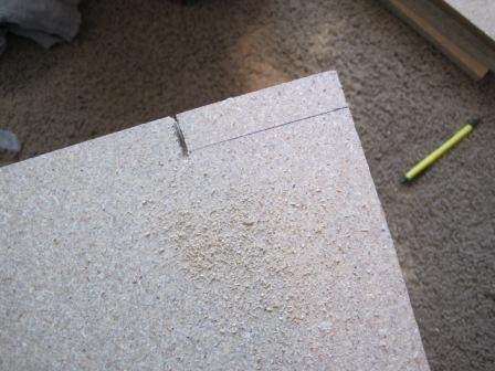 how to build closet storage shelves, making room for baseboards