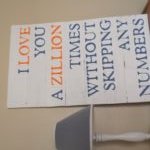 Word Sign Made With Pallet Wood