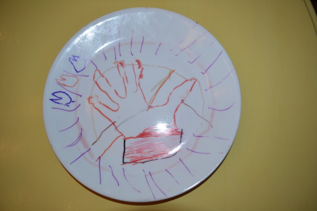 mother's day plate love