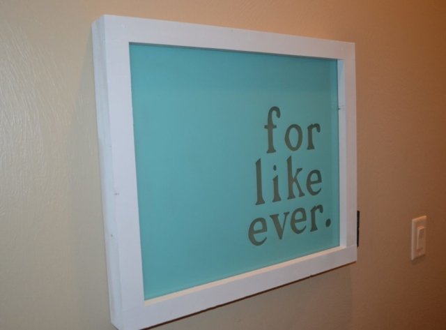 diy shadow frame box