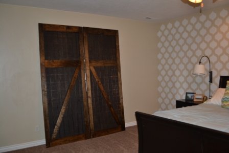 crab shack doors ready to hang!