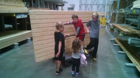 hardware store with kids 2