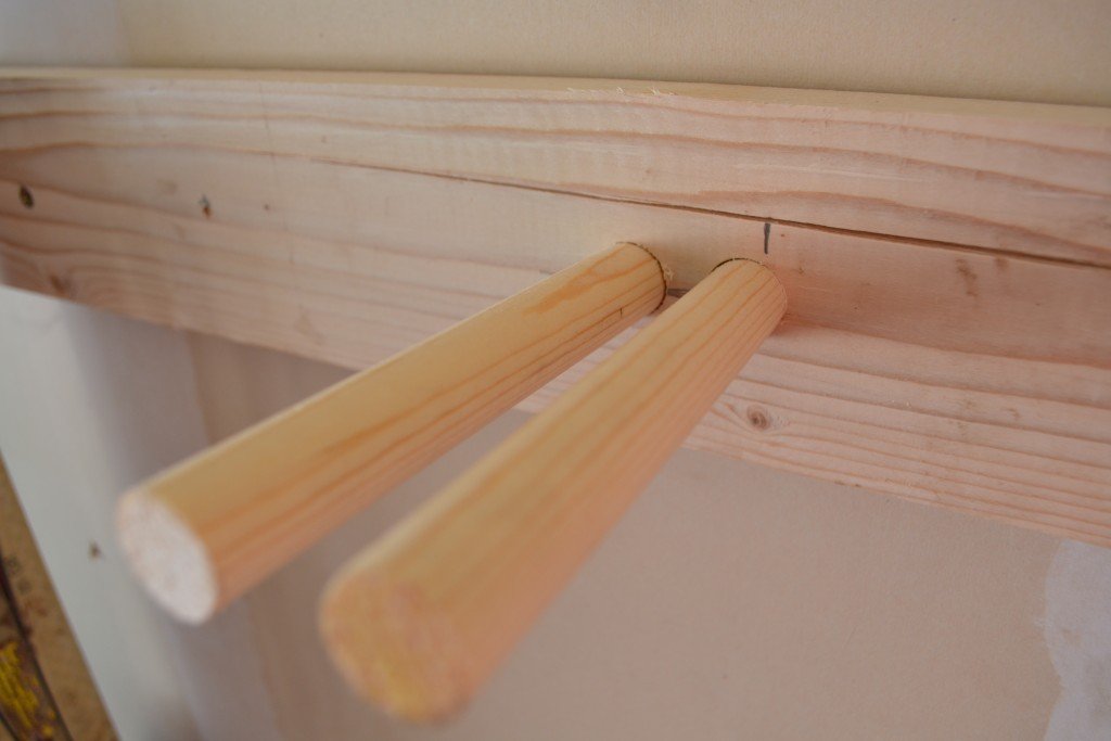 DIY Ski Storage Racks