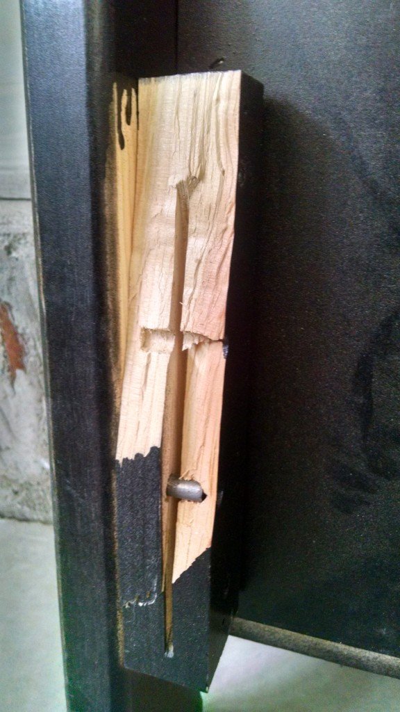 Refinish furniture broken frame
