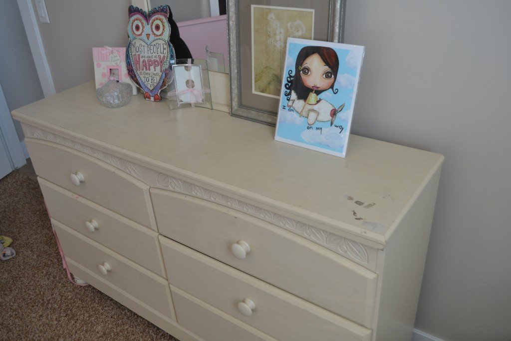 Refinishing a dresser - old 3