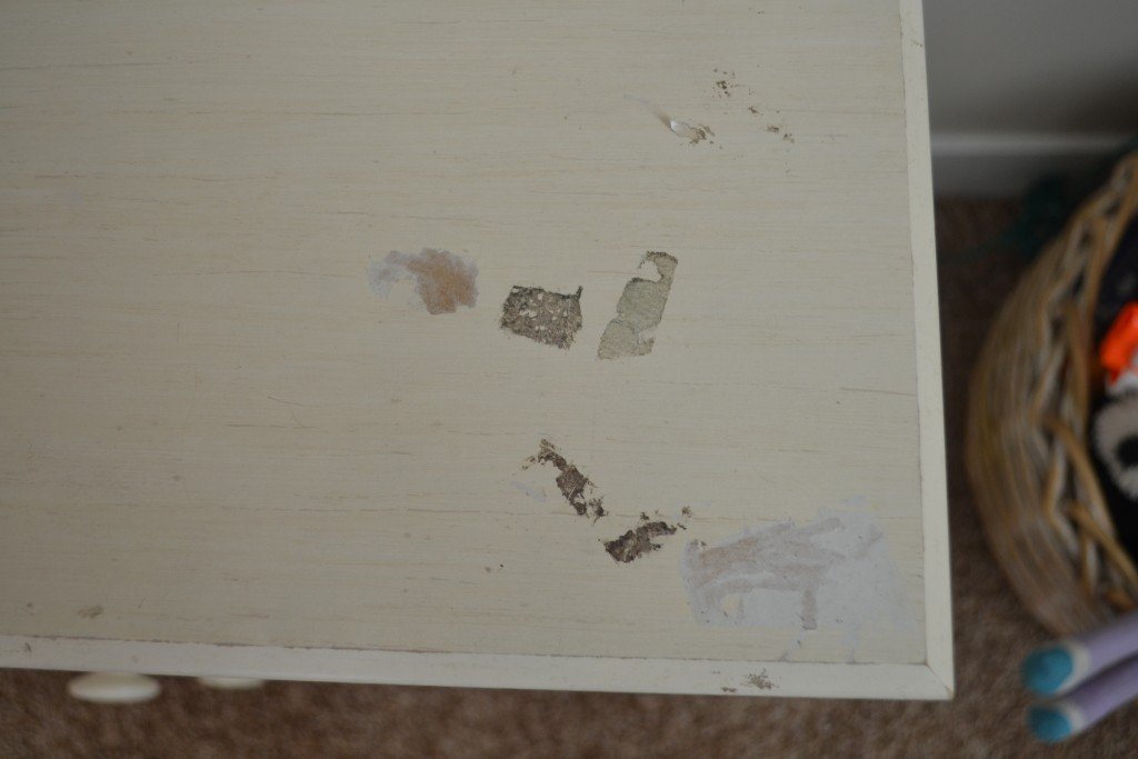 Refinishing a dresser - old warped