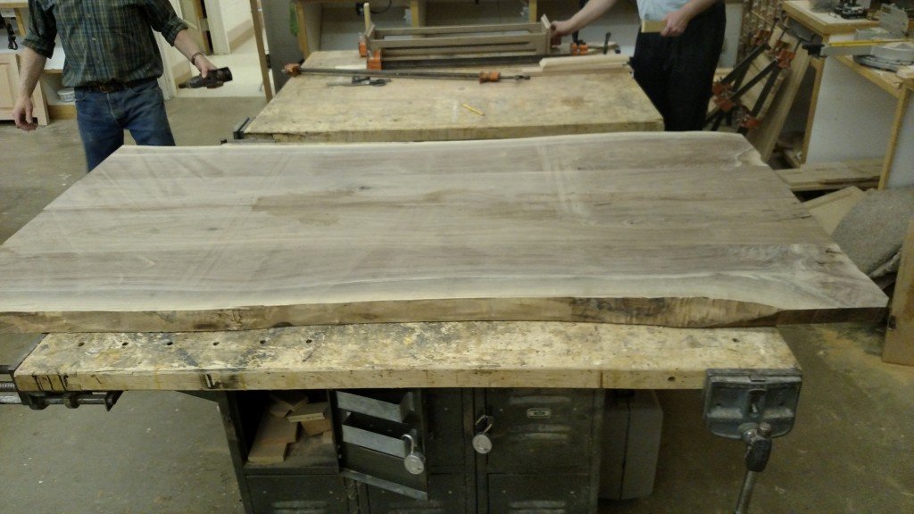 Live Edge Black Walnut almost done (2)