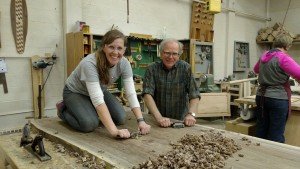 Live Edge Black Walnut planing with Sheldon