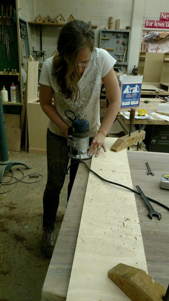 Live Edge Black Walnut edging