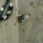 Live Edge Table Finishing Touches