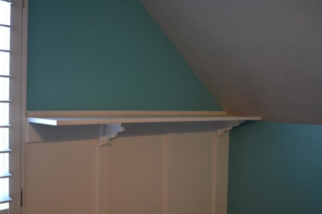 accent wall before