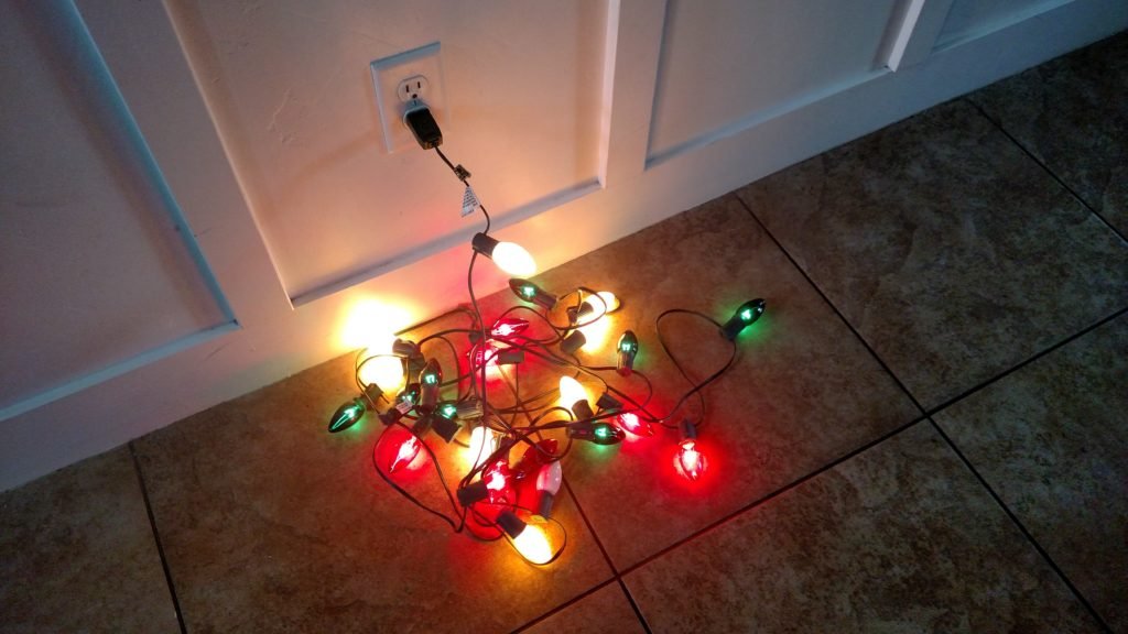 how to fix a broken Christmas light strand 7