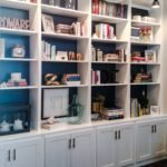 Home Library Built-in Bookshelf