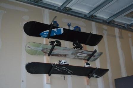 Snowboard Storage Rack