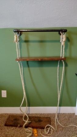 hanging bookshelf