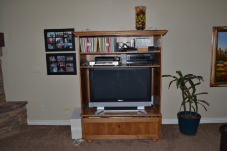 Ana white console table