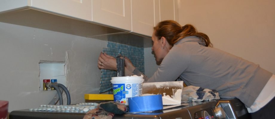 Laundry Room Remodel Progress